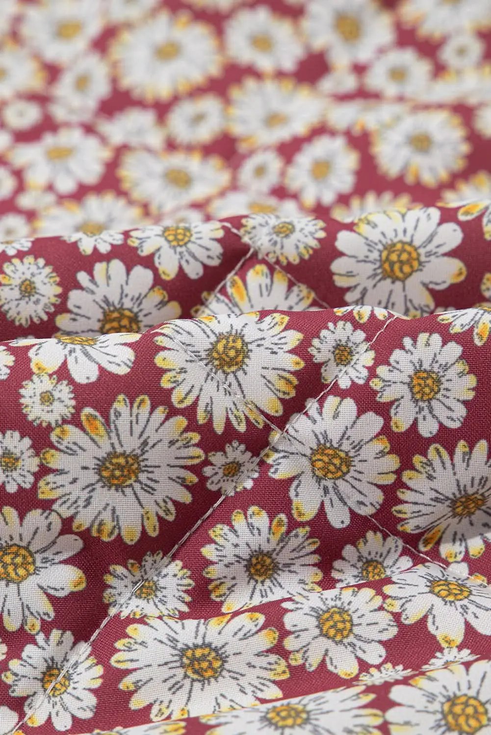 Chic pink floral coat with pockets - Love Salve